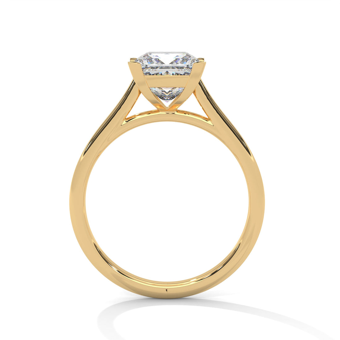 Pure Radiance 1 CT Princess-Cut Lab Grown Diamond Solitaire Ring | E-VS1