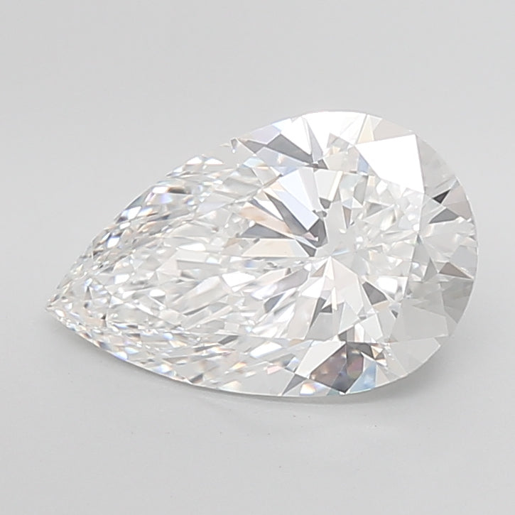 5.04ct E-VVS2 IGI Certified Pear Shape