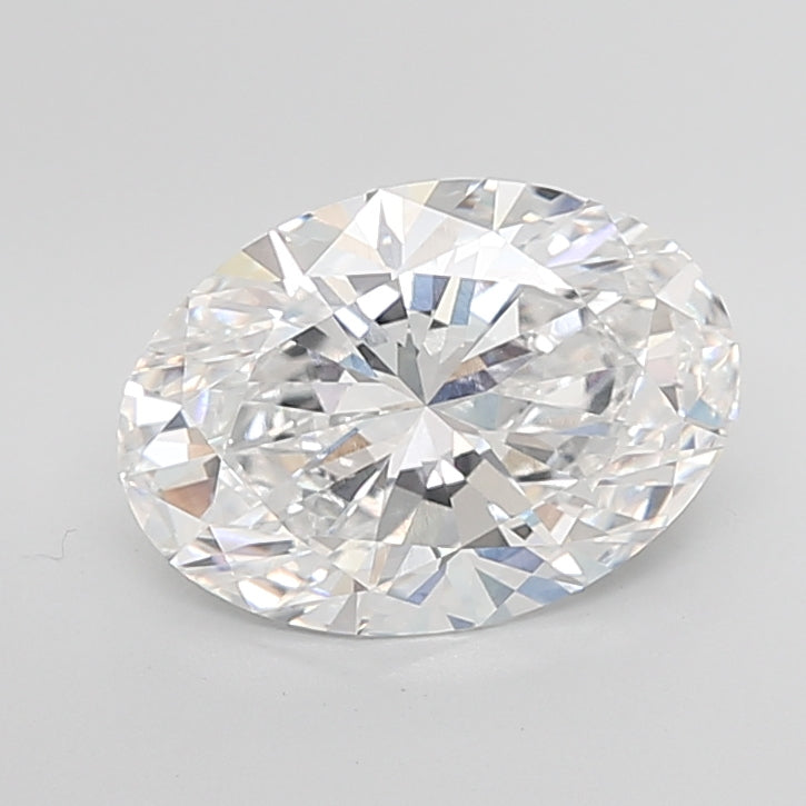 5.01ct E-VVS2 IGI Certified Oval Shape